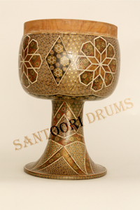 Persian Goblet Drum Tombak, Tonbak or Zarb