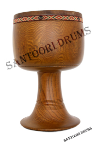 Persian Zarb, Tombak, Tonbak made of mulberry wood